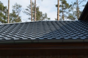 металлочерепица валенсия на крыше