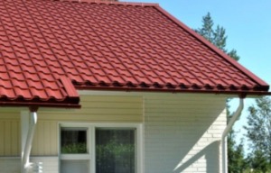 металлочерепица валенсия красная